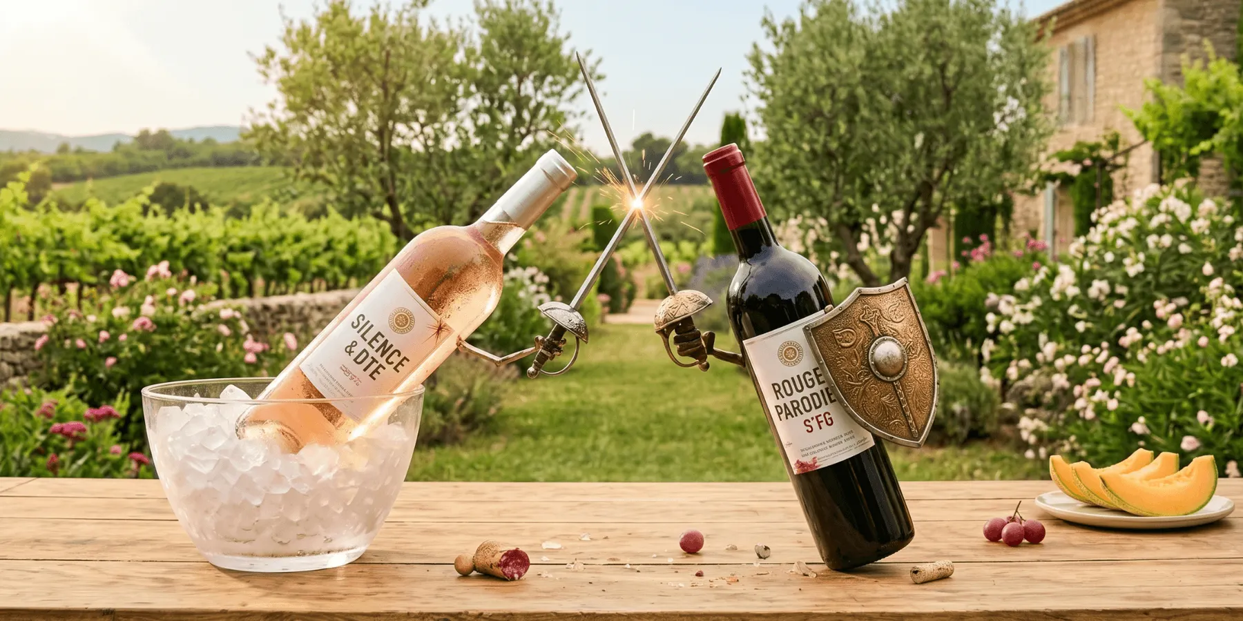 ROSÉ vs ROUGE