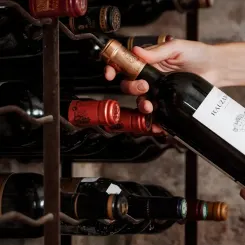 Bouteilles de grands crus de Bordeaux