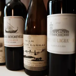 Bouteilles de vins