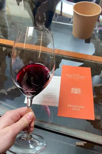 Dégustation primeurs 2022 au Château Pontet-Canet