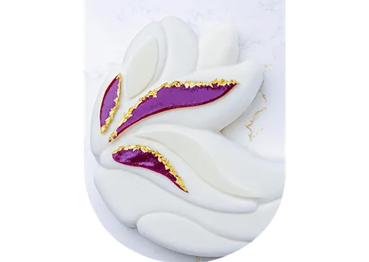 "Promenade à Chambord" Christmas log by Florence Lesage and Christophe Hay from Fleur de Loire and U'wine wine