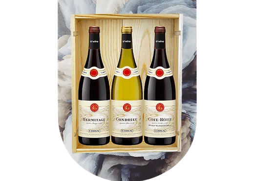 Coffret vin de la Vallée du Rhône, fête des pères