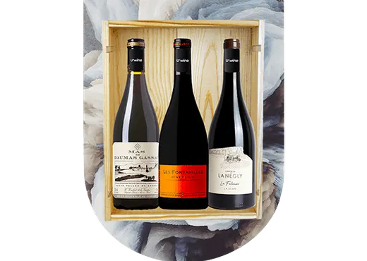 Coffret vin du Languedoc, fête des pères