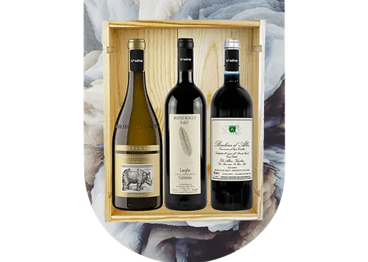 Coffret vin italien, fête des pères