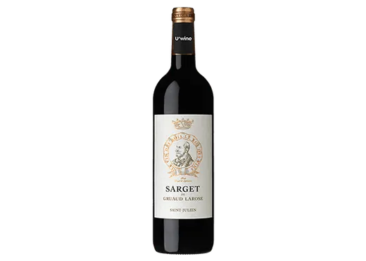 Brochette d'agneau et Sarget de Gruaud Larose 2018