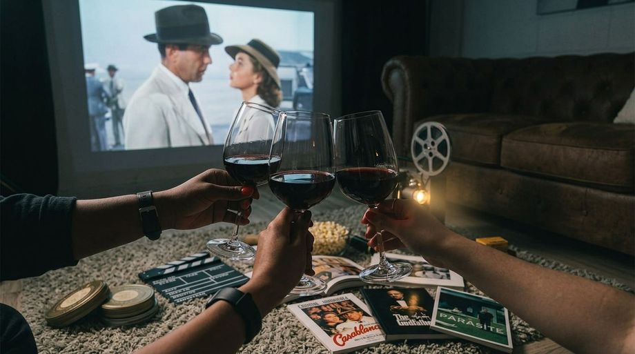 wine and cinema